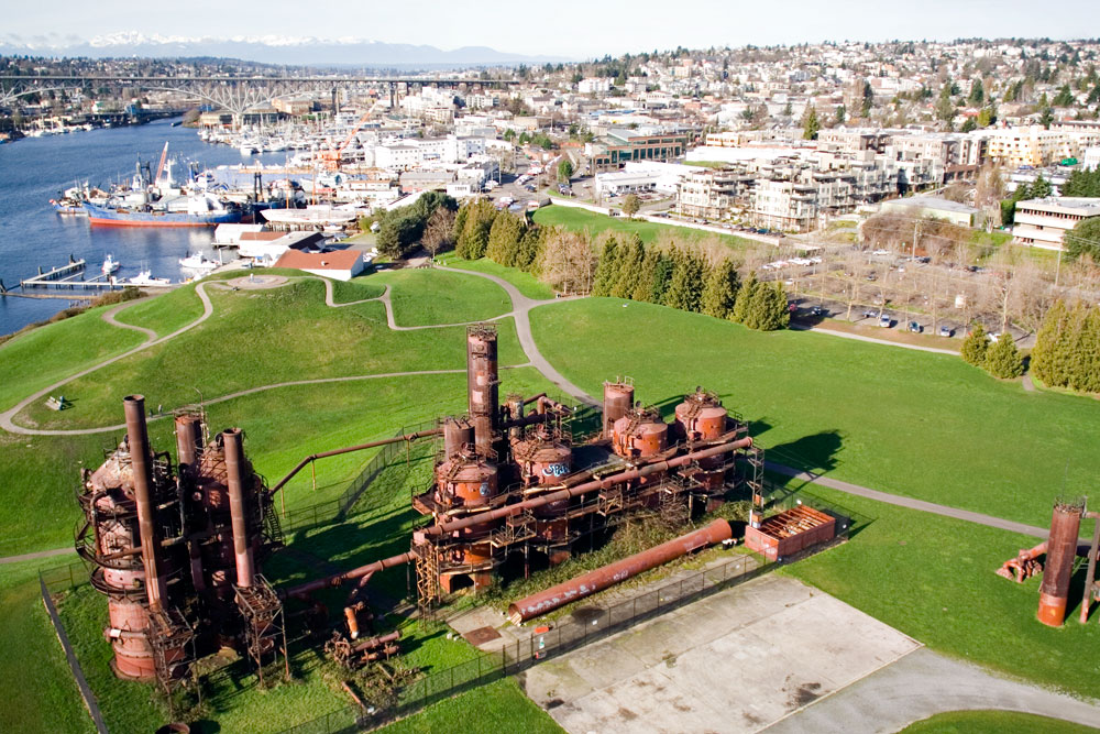 Gas Works Park of Seattle